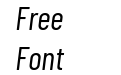 Barlow Condensed Italic Barlow Condensed Italic