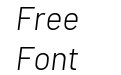 Barlow Light Italic Barlow Light Italic