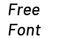 Barlow Medium Italic Barlow Medium Italic