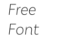 Basic Sans Extra Light It Basic Sans Extra Light It