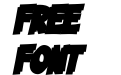 Bazinga! Shadow Left Italic Bazinga! Shadow Left Italic