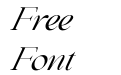 Beautiful Comethrue Regular Condensed Italic Beautiful Comethrue Regular Condensed Italic