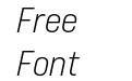 Bebas Neue Pro Expanded Book Italic