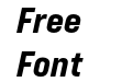 Bebas Neue Pro Expanded Extra Bold Italic