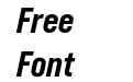 Bebas Neue Pro Semi Expanded Extra Bold Italic