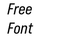 Bebas Neue Pro Semi Expanded Italic Bebas Neue Pro Semi Expanded Italic