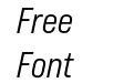 Bebas Neue Pro Semi Expanded Middle Italic Bebas Neue Pro Semi Expanded Middle Italic