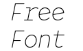 Belinsky Extra Light Italic
