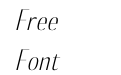 Benedict Sans Light Italic