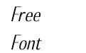 Benedict Sans Regular Italic Benedict Sans Regular Italic