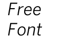 Benton Sans Book Italic Benton Sans Book Italic