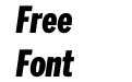 Benton Sans Compressed Black Italic Benton Sans Compressed Black Italic