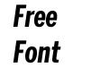 Benton Sans Compressed Bold Italic