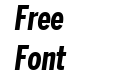 Benton Sans Compressed Bold Italic Benton Sans Compressed Bold Italic