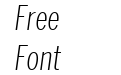 Benton Sans Compressed Light Italic Benton Sans Compressed Light Italic