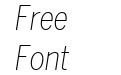 Benton Sans Condensed Extra Light Italic Benton Sans Condensed Extra Light Italic