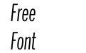 Benton Sans Extra Compressed Book Italic