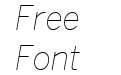 Benton Sans Thin Italic Benton Sans Thin Italic