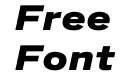 Benton Sans Wide Black Italic Benton Sans Wide Black Italic