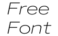 Benton Sans Wide Light Italic Benton Sans Wide Light Italic