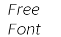 Berlingske Sans Round Lt Italic Berlingske Sans Round Lt Italic