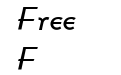 Bernhard GothicSGA Medium Italic Bernhard GothicSGA Medium Italic