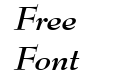 Bernhard Modern Bold Italic BT Bernhard Modern Bold Italic BT