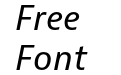 Bernina Sans Italic Bernina Sans Italic