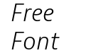 Bernina Sans Light Italic
