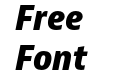 Bernina Sans Narrow Extrabold Italic Bernina Sans Narrow Extrabold Italic
