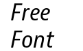 Bernina Sans Narrow Regular Italic Bernina Sans Narrow Regular Italic