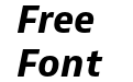 Bernino Sans Bold Italic