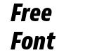 Bernino Sans Condensed Extrabold Italic Bernino Sans Condensed Extrabold Italic