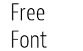 Bernino Sans Condensed Light