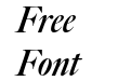 Big Caslon CC Bold Italic