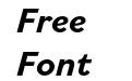 Bilo Bold Italic Bilo Bold Italic