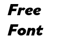 Bilo Extra Bold Italic Bilo Extra Bold Italic