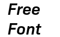 Bio Sans Semibold Italic Bio Sans Semibold Italic