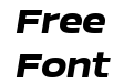 Bizmo Extra Bold Oblique
