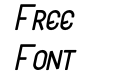 Black Hole Italic