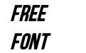 Blackside Bold Italic