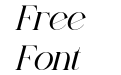 Bloomed Serif Italic Bloomed Serif Italic
