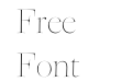Bodoni Ferrara Hairline Thin Bodoni Ferrara Hairline Thin