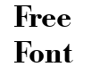 Bodoni Serial Bold