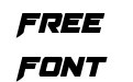 Bomber Escort Condensed Italic
