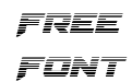 Bomber Escort Gradient Italic Bomber Escort Gradient Italic