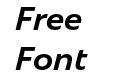 Bonnie Semibold Italic Bonnie Semibold Italic