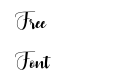 Bontella Script