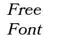 Bookmania Regular Italic Bookmania Regular Italic