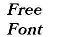 Bookmania Semibold Italic Bookmania Semibold Italic